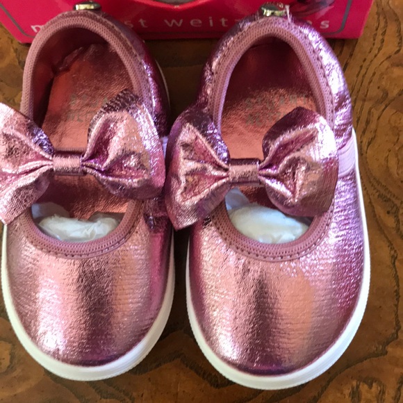 Stuart Weitzman Baby Eden Sable Size2 3-6mo NWT - Picture 2 of 8